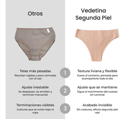 2 CORPIÑOS SEGUNDA PIEL + 4 BOMBACHAS + 2 PAR DE MEDIAS DE REGALO🎁